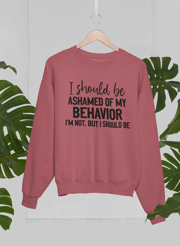 My Behavior Sweat Shirt-3
