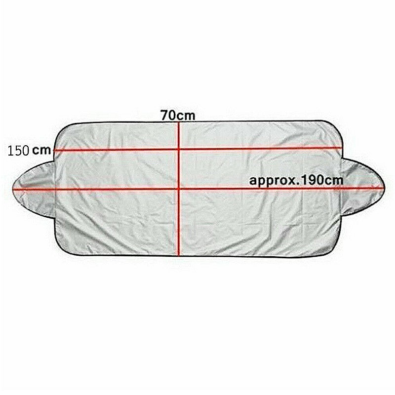 Windscreen Frost Cover, Car Front Window Ice and Snow Protector Sunshade image 12