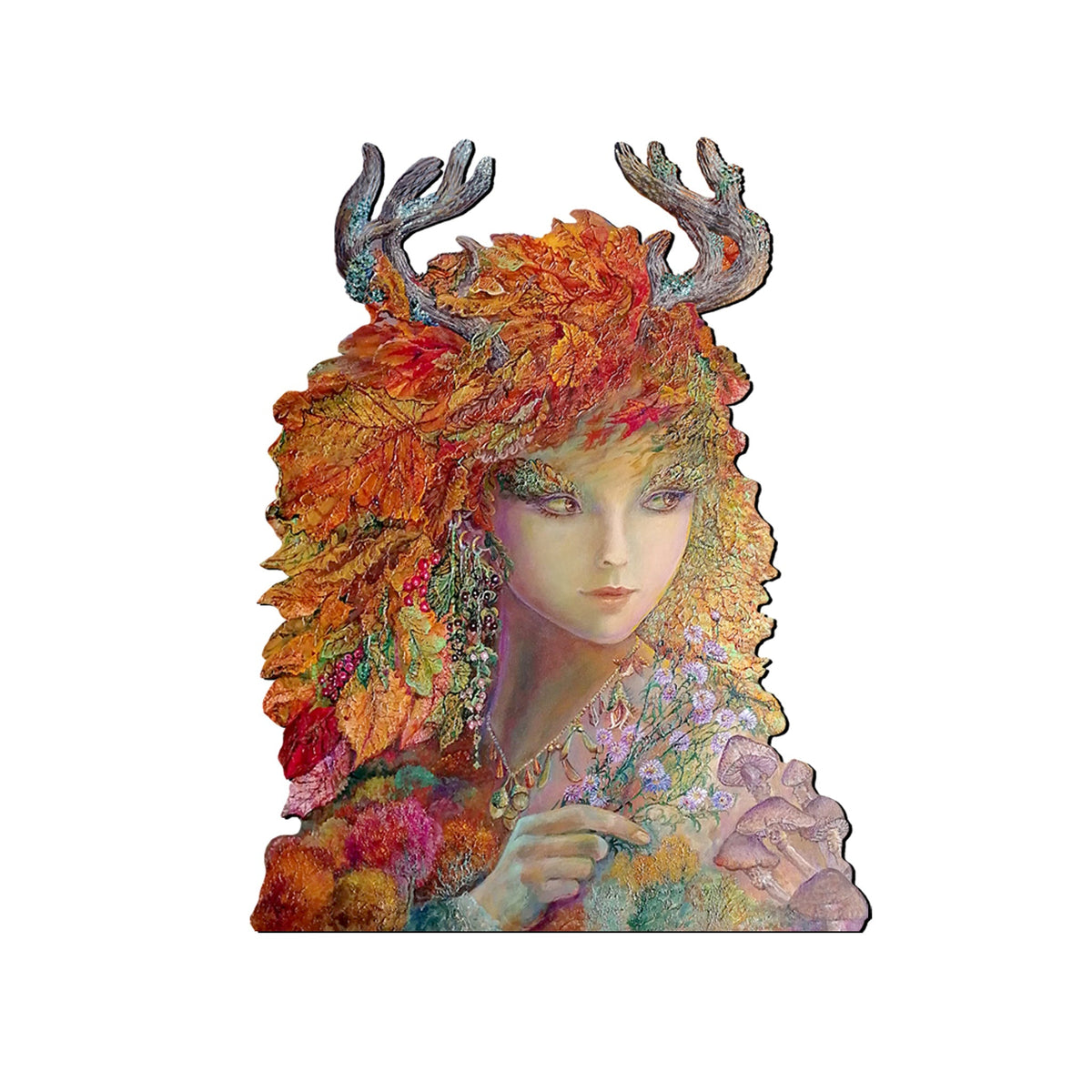 Autumn Halloween Door Decor by Josephine Wall - Thanksgiving Halloween Decor - 845611H-JW-4