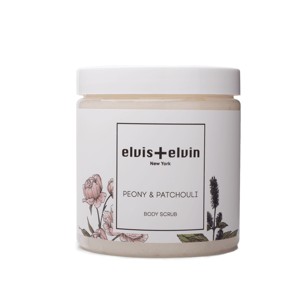 Peony & Patchouli Body Scrub with Dead Sea Salt 300ml-0
