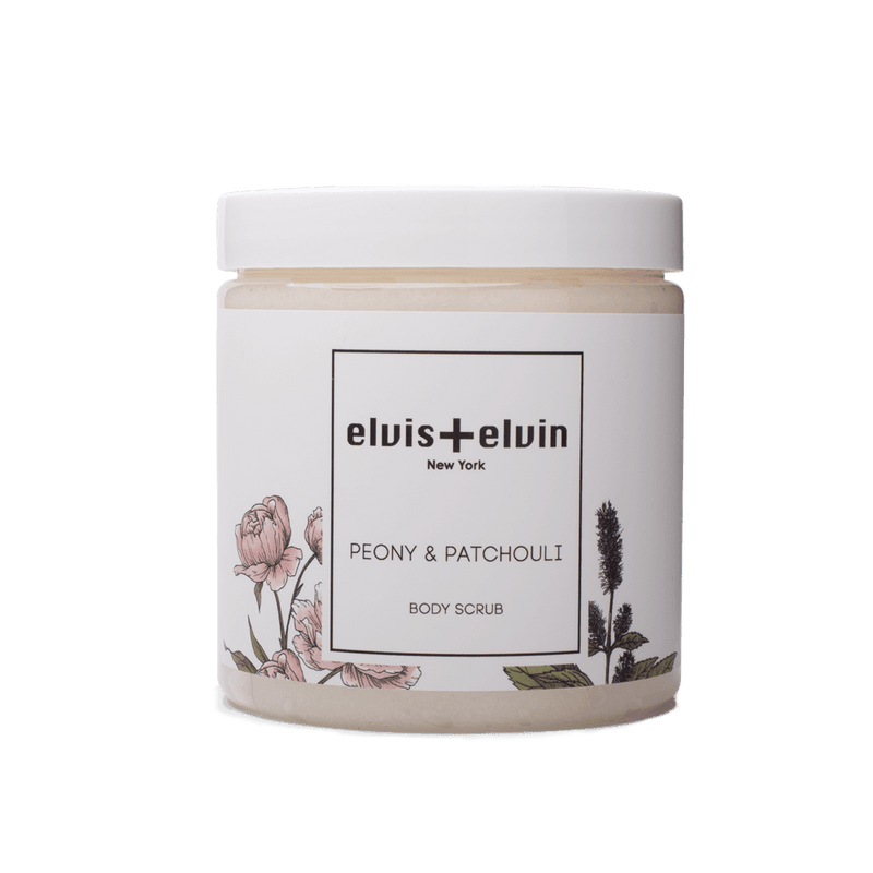 Peony & Patchouli Body Scrub with Dead Sea Salt 300ml-0