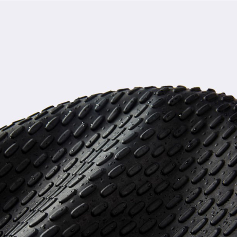 Silicone Swimming Cap Black, Waterproof Pool Hat for Men and Women image 2