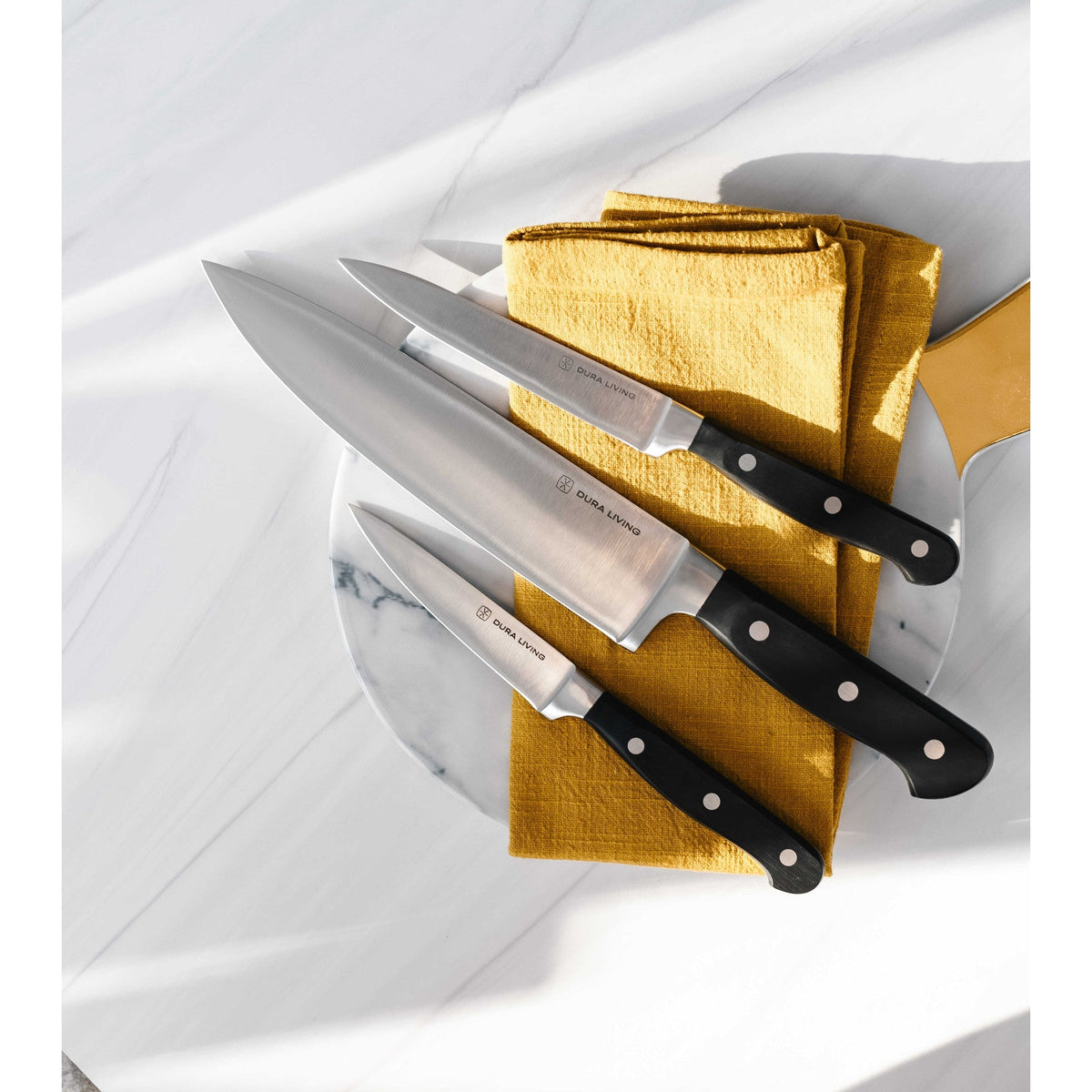 Superior 4-Piece Kitchen Knife Set – Black-1