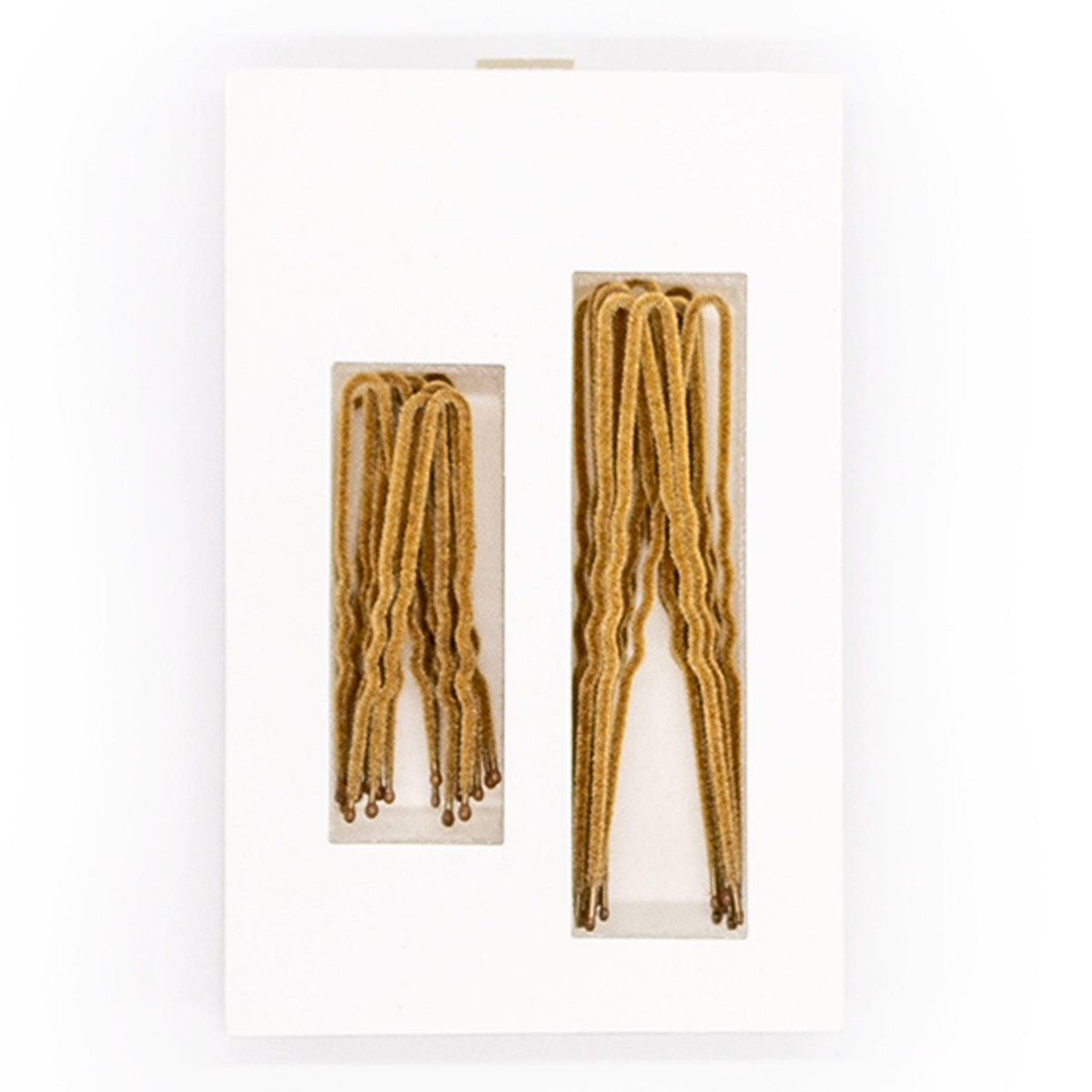 Frenchies Blonde Velvet Hairpins-3