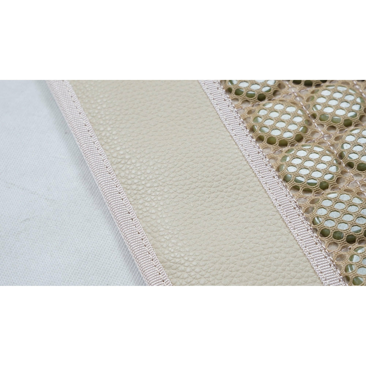 Jade Tourmaline Infrared Heat Mat (White)-3