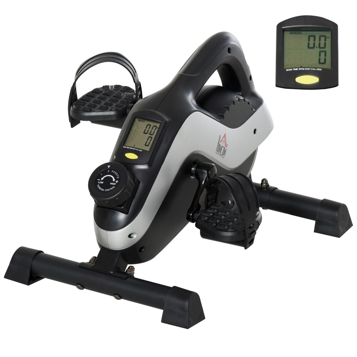 Mini Exercise Bike 8 Levels Magnetic Resistance Leg Fitness LCD Display