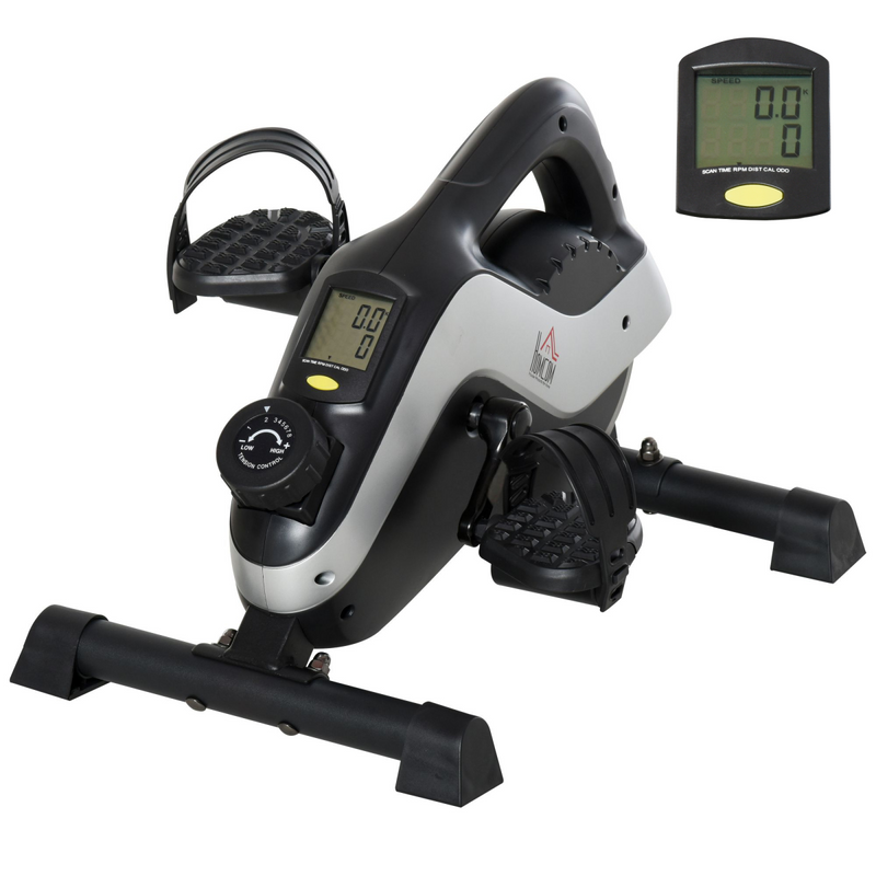 Mini Exercise Bike 8 Levels Magnetic Resistance Leg Fitness LCD Display