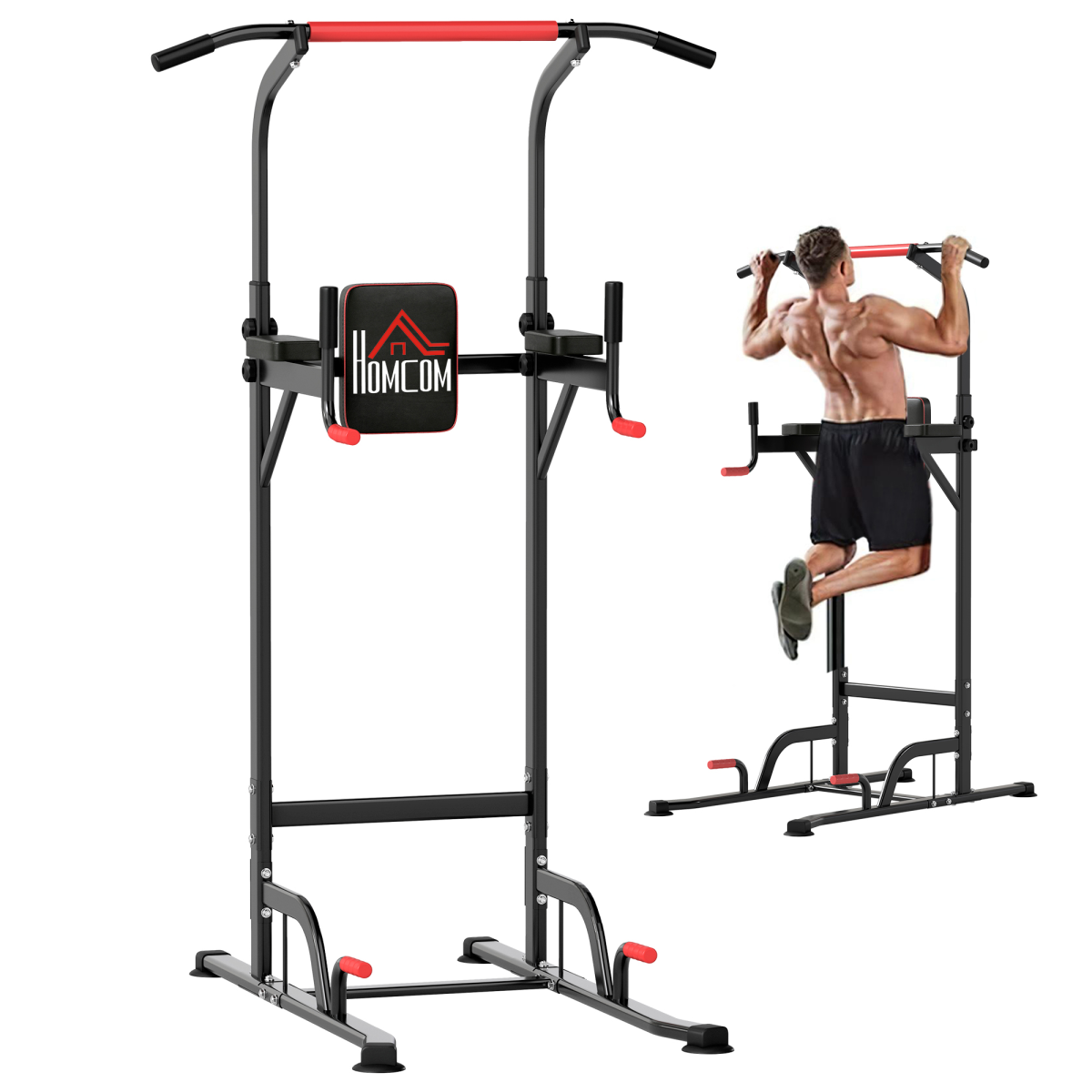 Power Tower Station Pull Up Bar for Home Gym Workout Equipment
