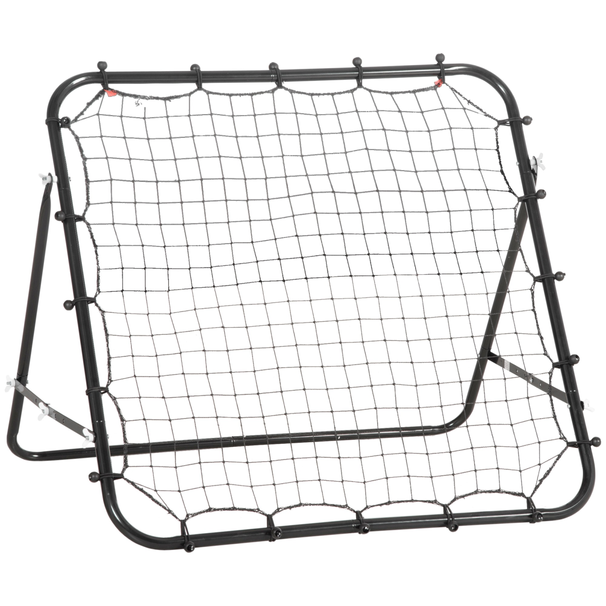 Rebounder Net Goal for Kids Adults Baseball Football Training Black