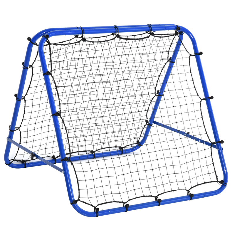 Rebounder Net Football Target Goal Training Adjustable Angles